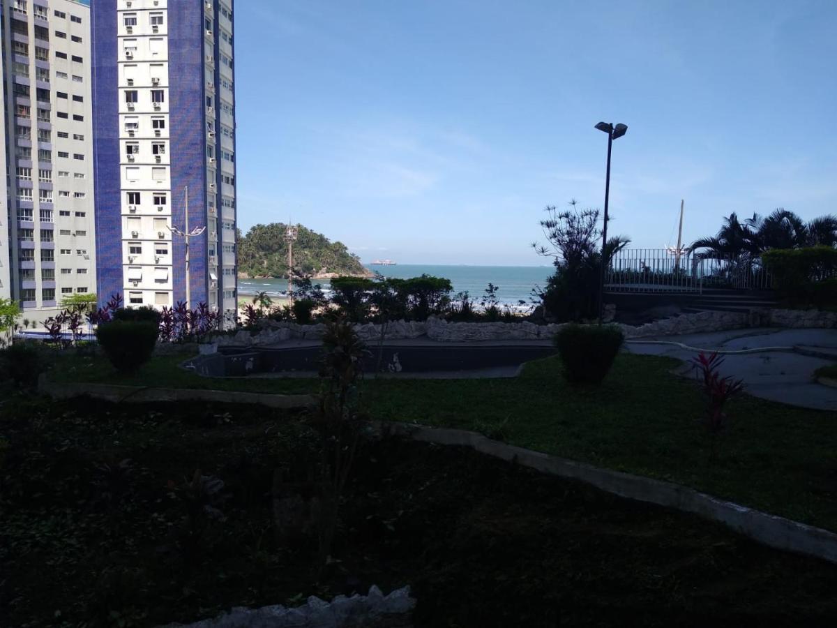 산토스 Apartamento Pe Na Areia Com Vista Mar E Wi-Fi Loftjl Com 01 Vaga De Garagem Sujeita A Disponibilidade 아파트 외부 사진